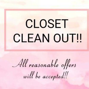 **CLOSET CLEAR OUT** PRICES HAVE BEEN REDUCED! HAPPY POSHING💜